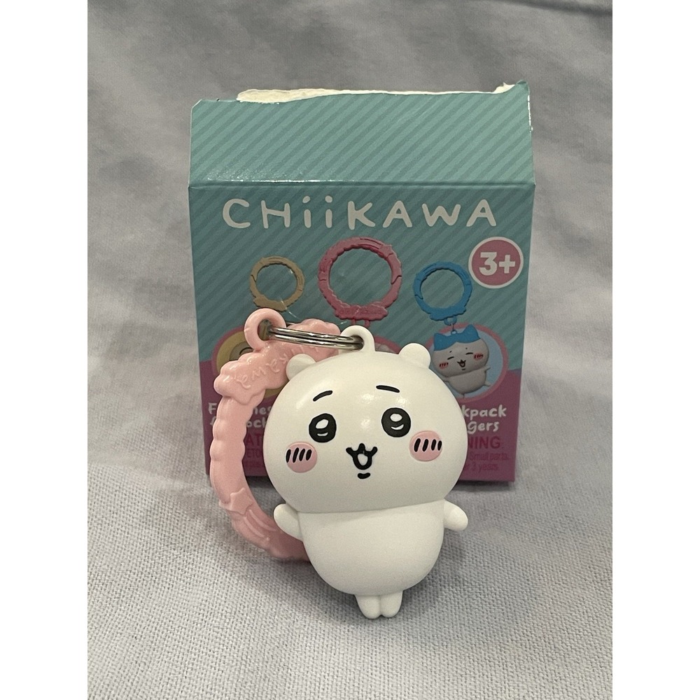 NEW Open Box Chiikawa Backpack Hanger Keychain Bag Clip Figure Box - Standing